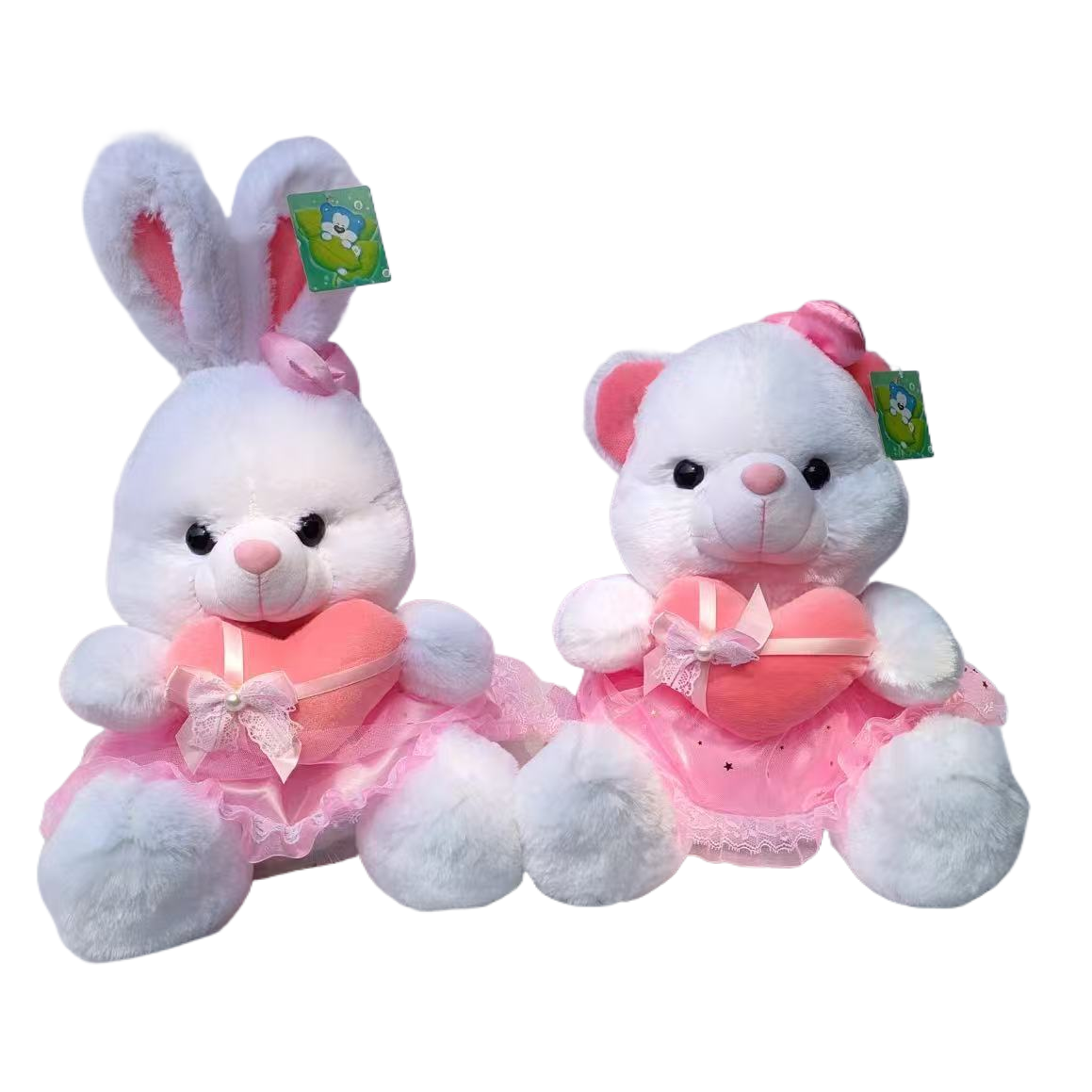 Love Bear, Love Rabbit plush toys, trendy dolls, plush figurines, cute and soft, available in various sizes Item Picture