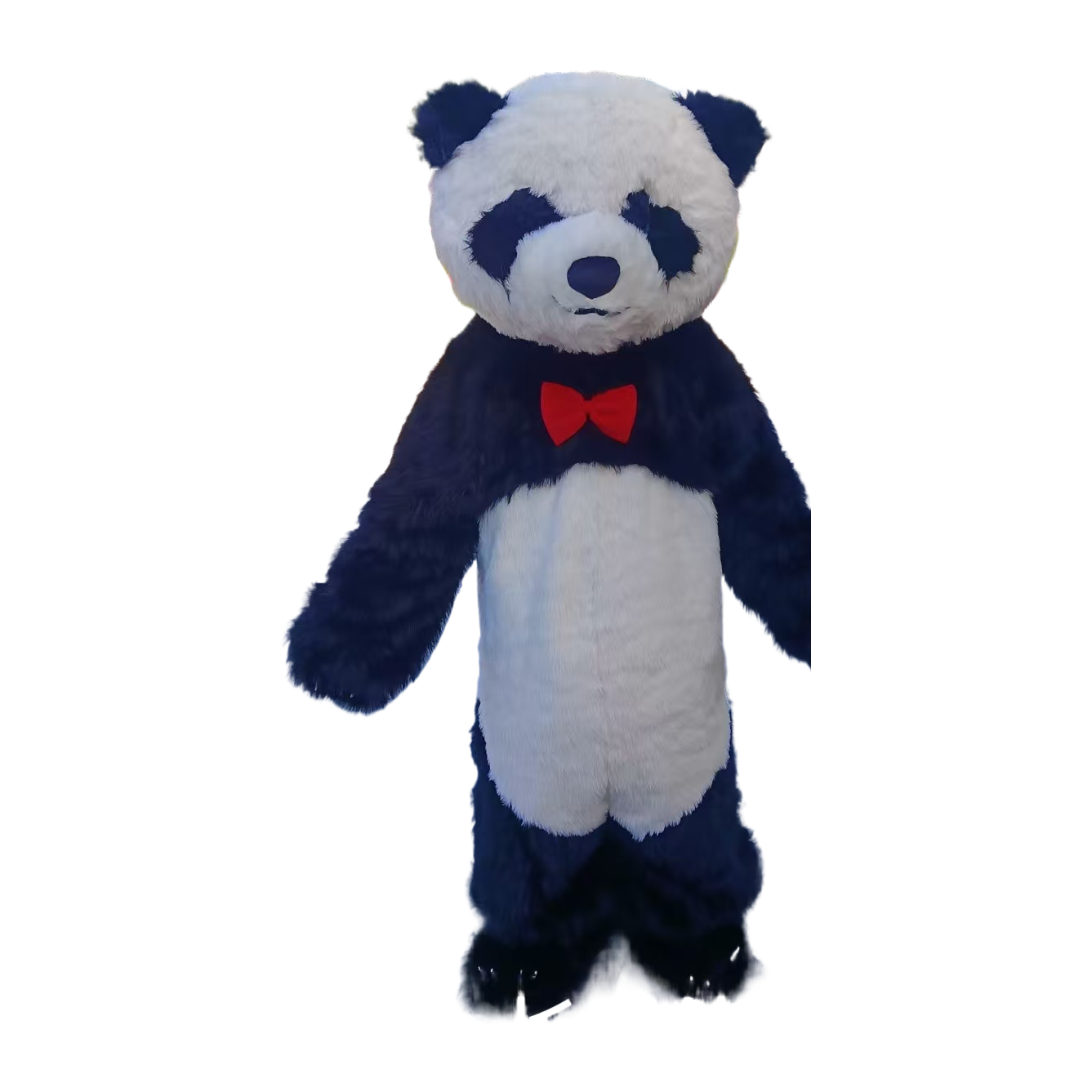 Long-haired giant bear soft board panda doll AI toy Plush toy Star person Application Scenario
