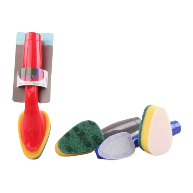 OKS cepillo con detergente artefacto a lavar los platos de cocina domésticos ChuGou cubiertas de lavado limpia HaiMianShua cepillar los platos 155917503 Item Picture