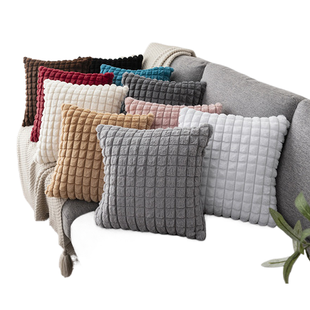 Colorful checkered decorative throw pillows, sofa multi-piece set, throw pillows, blankets, throw pillows, quilts and cushions Item Picture