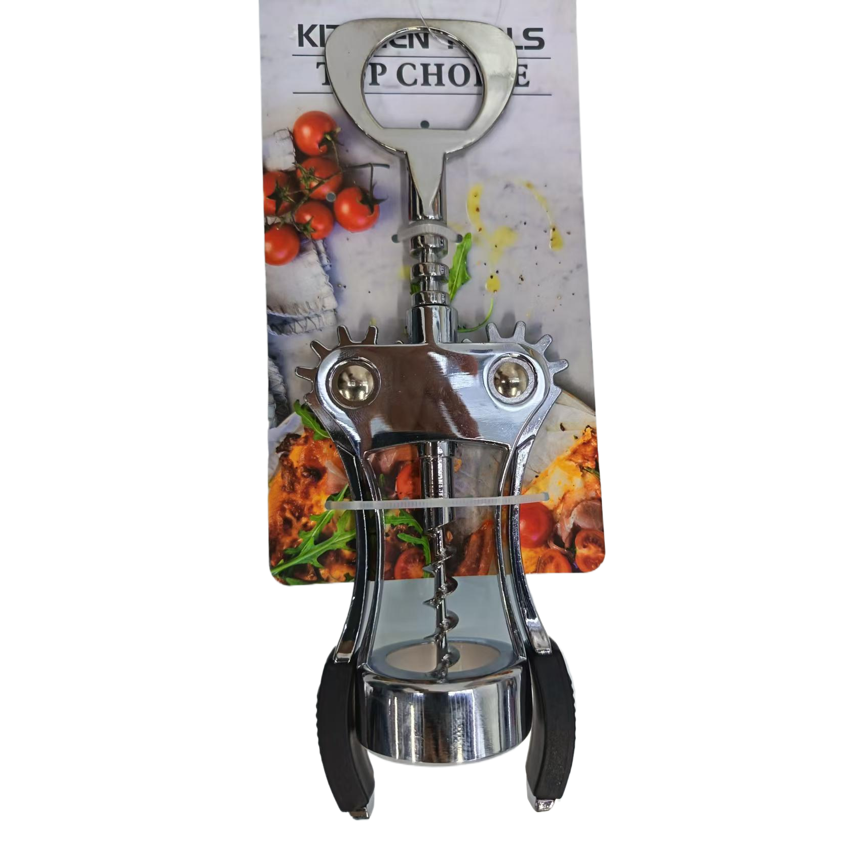 Metal bottle opener, can opener, beer and wine bottle opener, portable tool Item Picture