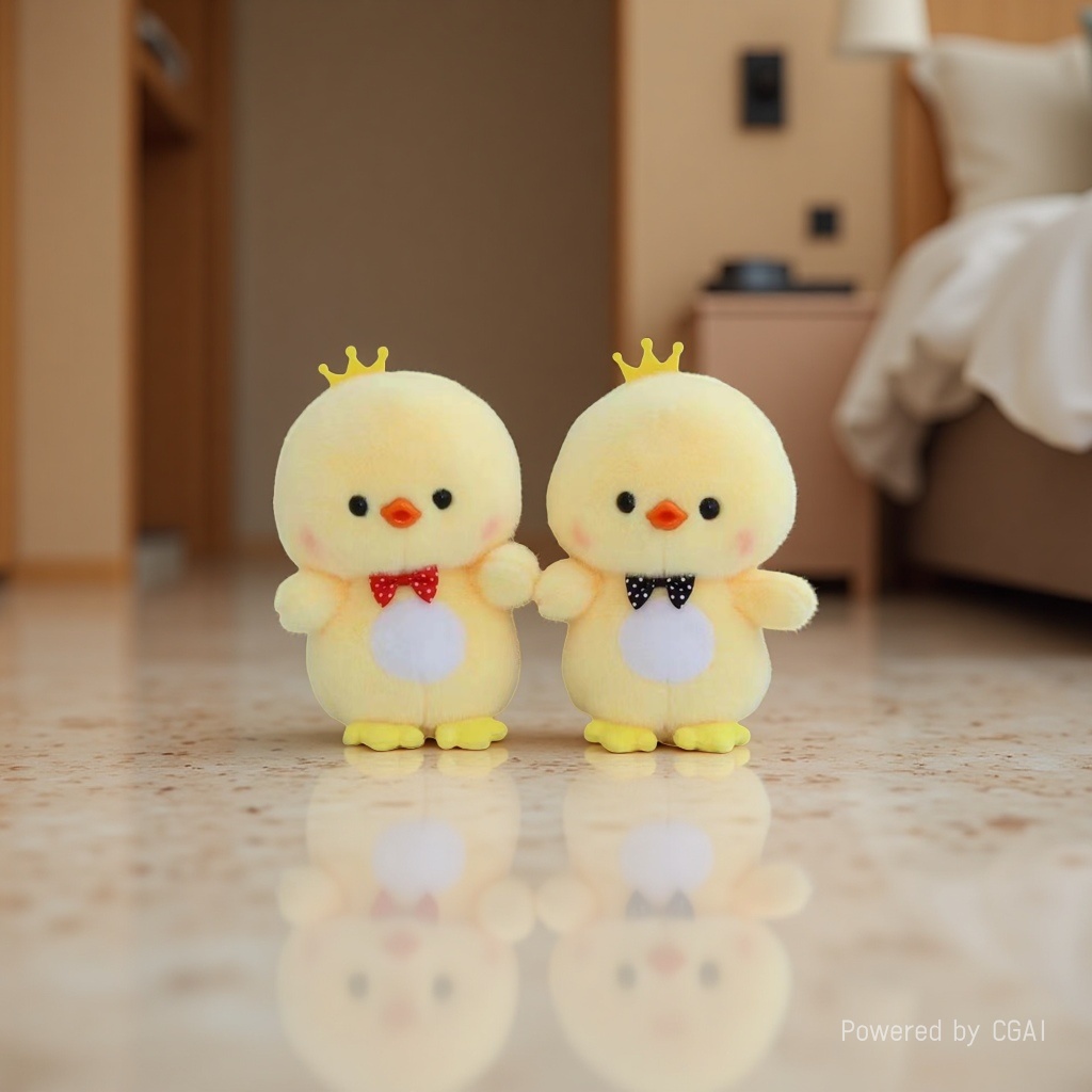 Cute plush duck plush doll doll plush toy cute soft plush details Picture