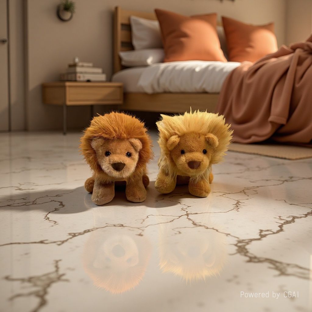 Plush lion, plush doll, plush toy, cute and soft gift Application Scenario