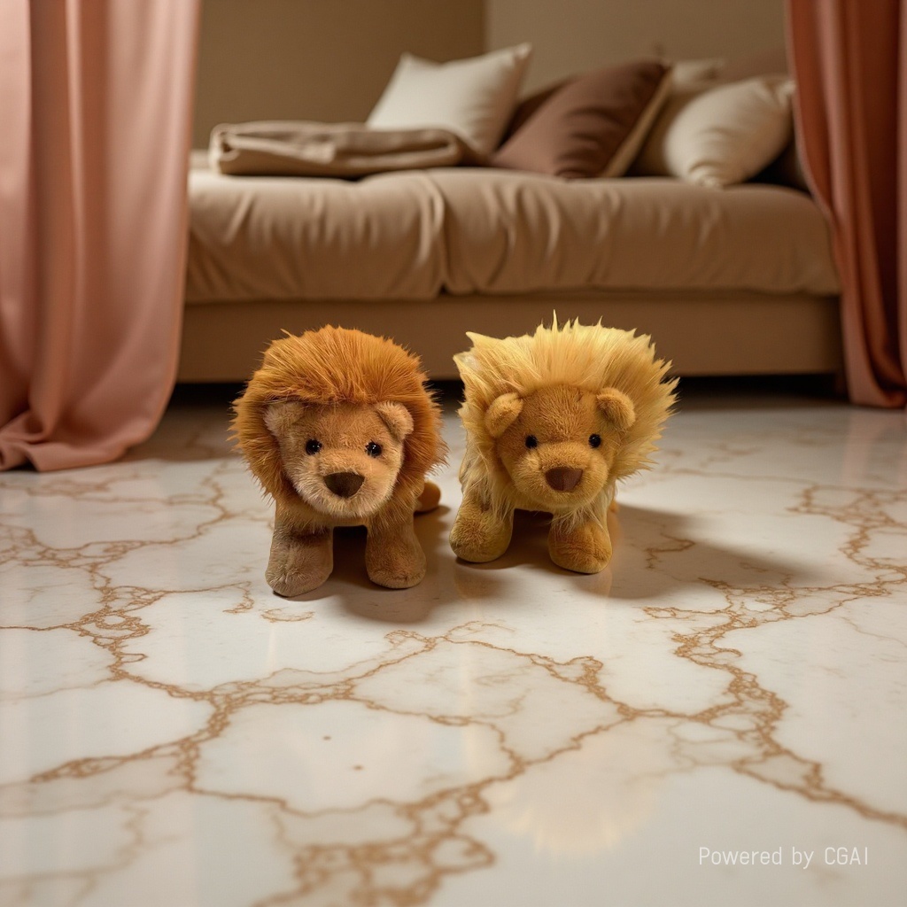 Plush lion, plush doll, plush toy, cute and soft gift