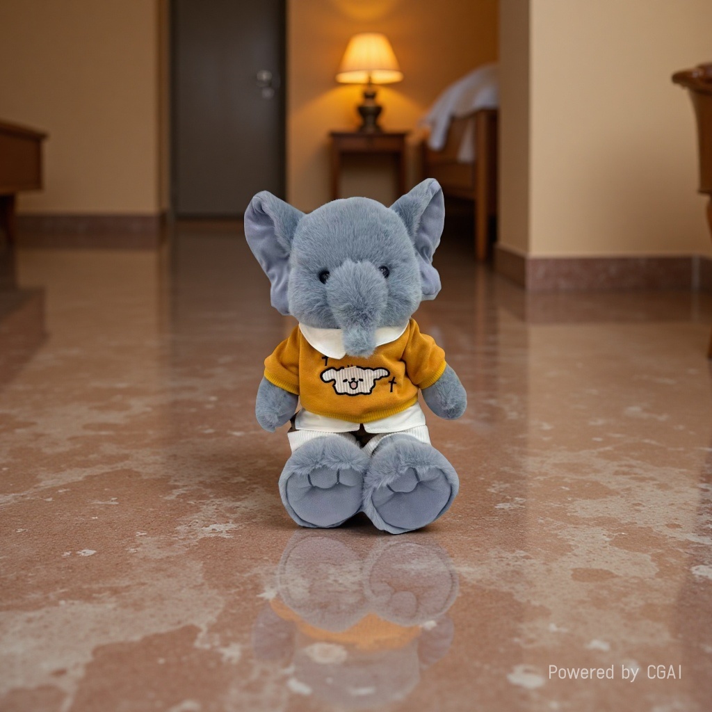 Plush elephant, plush doll, plush toy, cute and soft toy Application Scenario