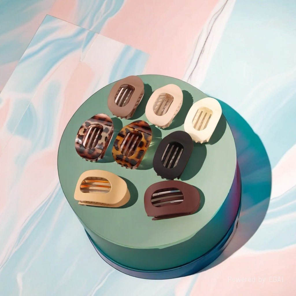 Korean-style children's spliced hair clips and hairpins, cross-border 10-piece set of beauty accessories