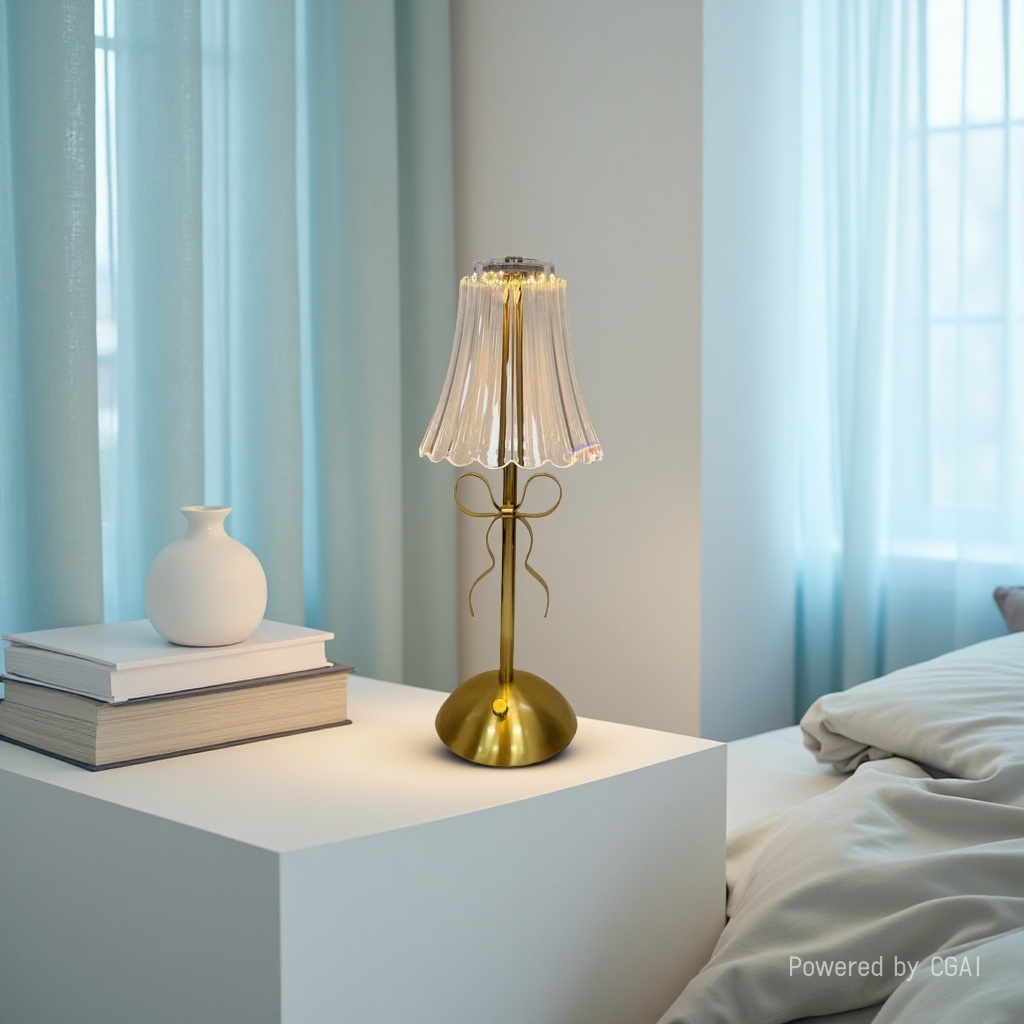 Retro smart atmosphere sunset lamp, bedside lamp, pet-shaped lamp, general lighting table lamp. 092220376 Specification image