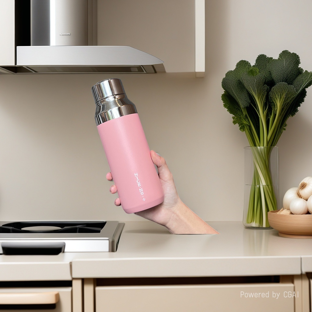 Cross-border solid-color simple 304 stainless steel vacuum insulated cup with mirror cover and powder-coated plastic, a portable insulated cup for students and couples Specification image