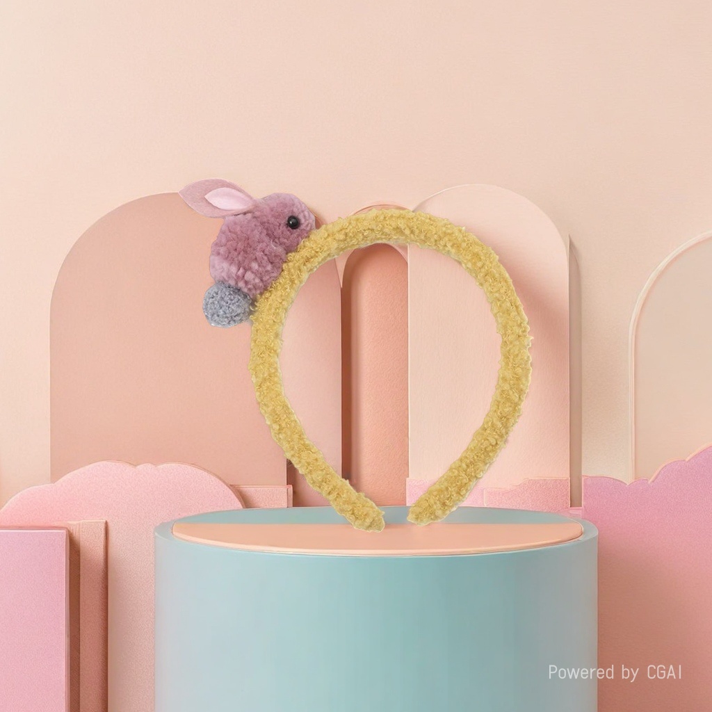 Korean-style patchwork hairband for women and children, leather thin headband, fashionable, versatile and simple style