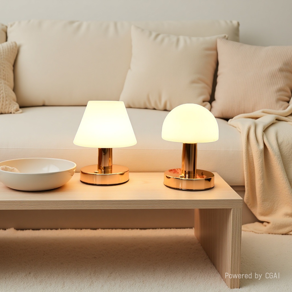 Retro smart desk lamp, atmosphere sunset lamp, pet-shaped lamp, general lighting bedside lamp Application Scenario