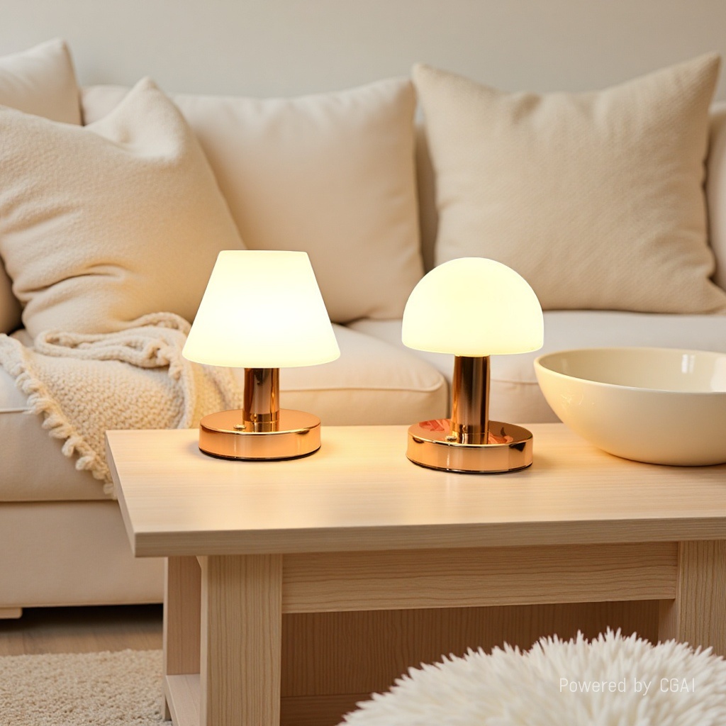 Retro smart desk lamp, atmosphere sunset lamp, pet-shaped lamp, general lighting bedside lamp