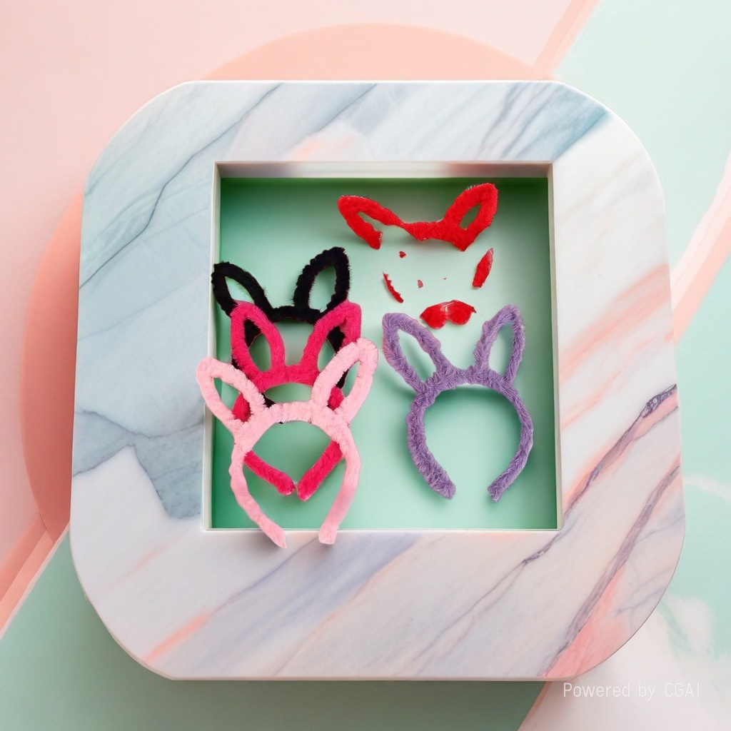 Children's Korean-style patchwork leather headband, women's slim and fashionable headband, simple and versatile. 094116987 details Picture