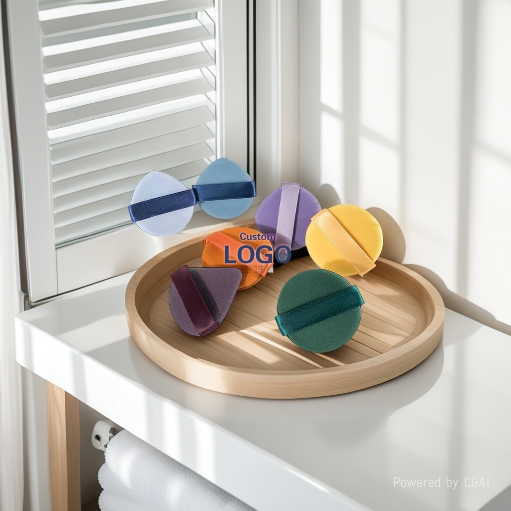 Customized double-sided non-latex air cushion powder puff, Beidou Qixing air cushion powder puff, dry and wet dual-purpose sponge powder puff, 095042781 Application Scenario