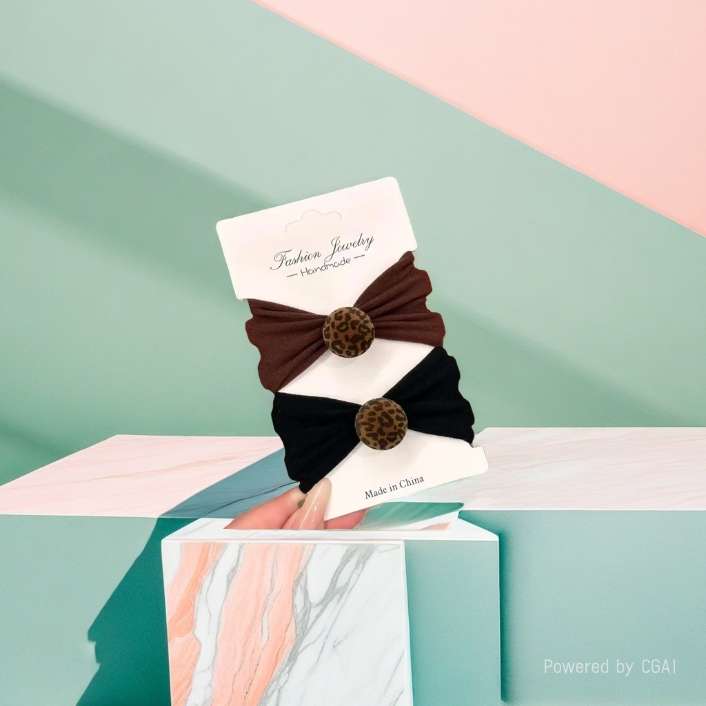 Fashionable jewelry, bow hair accessories, other hair accessories, sweet and cute hair accessories for women Specification image