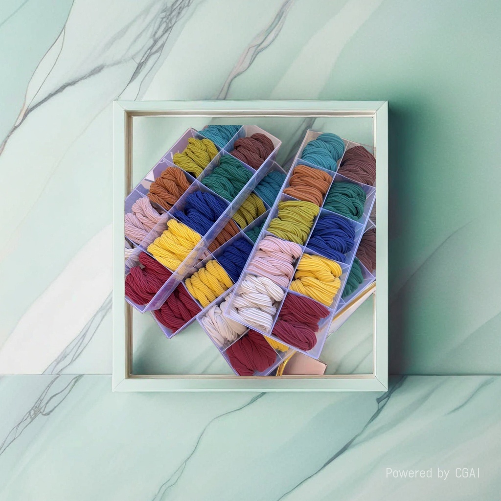 A complete box of colorful large intestine hair bands, telephone line, rubber band hair accessories, and hair bands