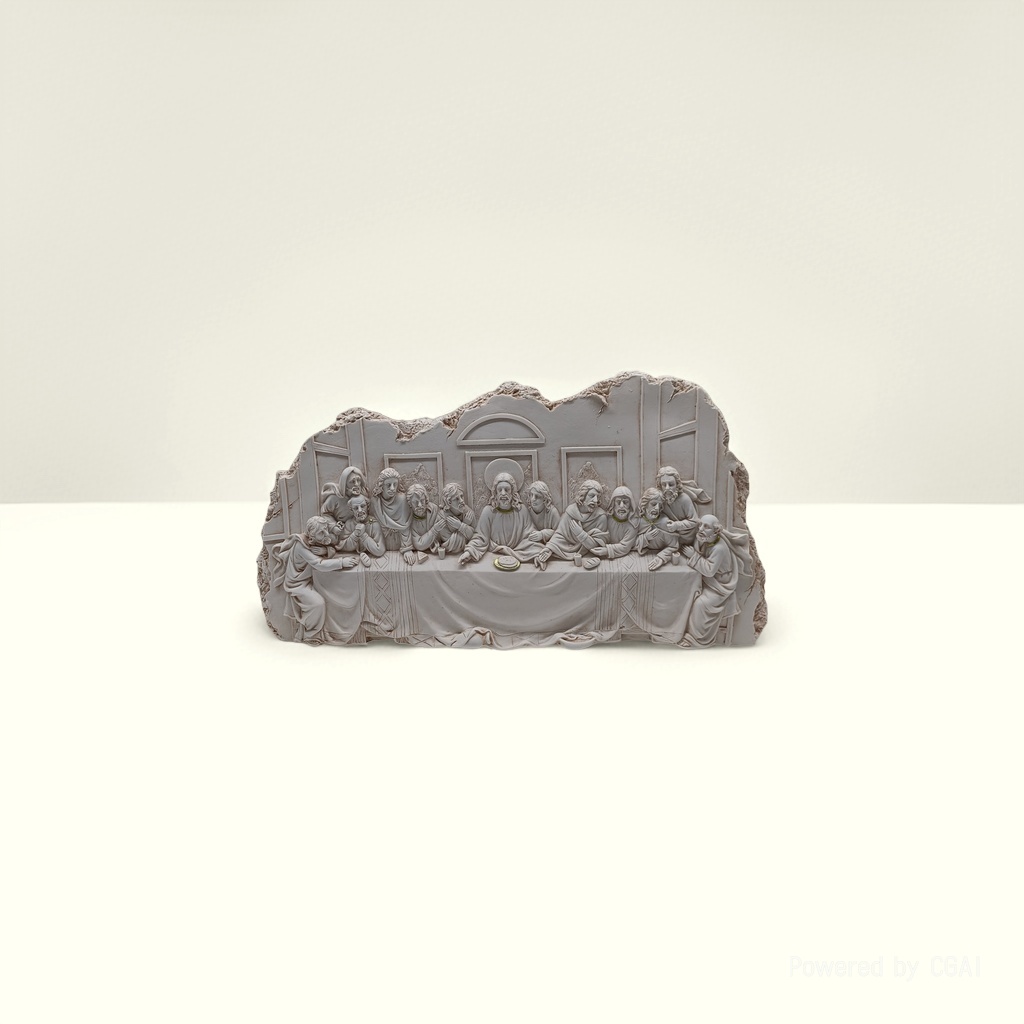 Medicine Buddha statue resin ornament, deity statue amulet, offering decoration, Buddha statue decoration ornament, the Last Supper Specification image