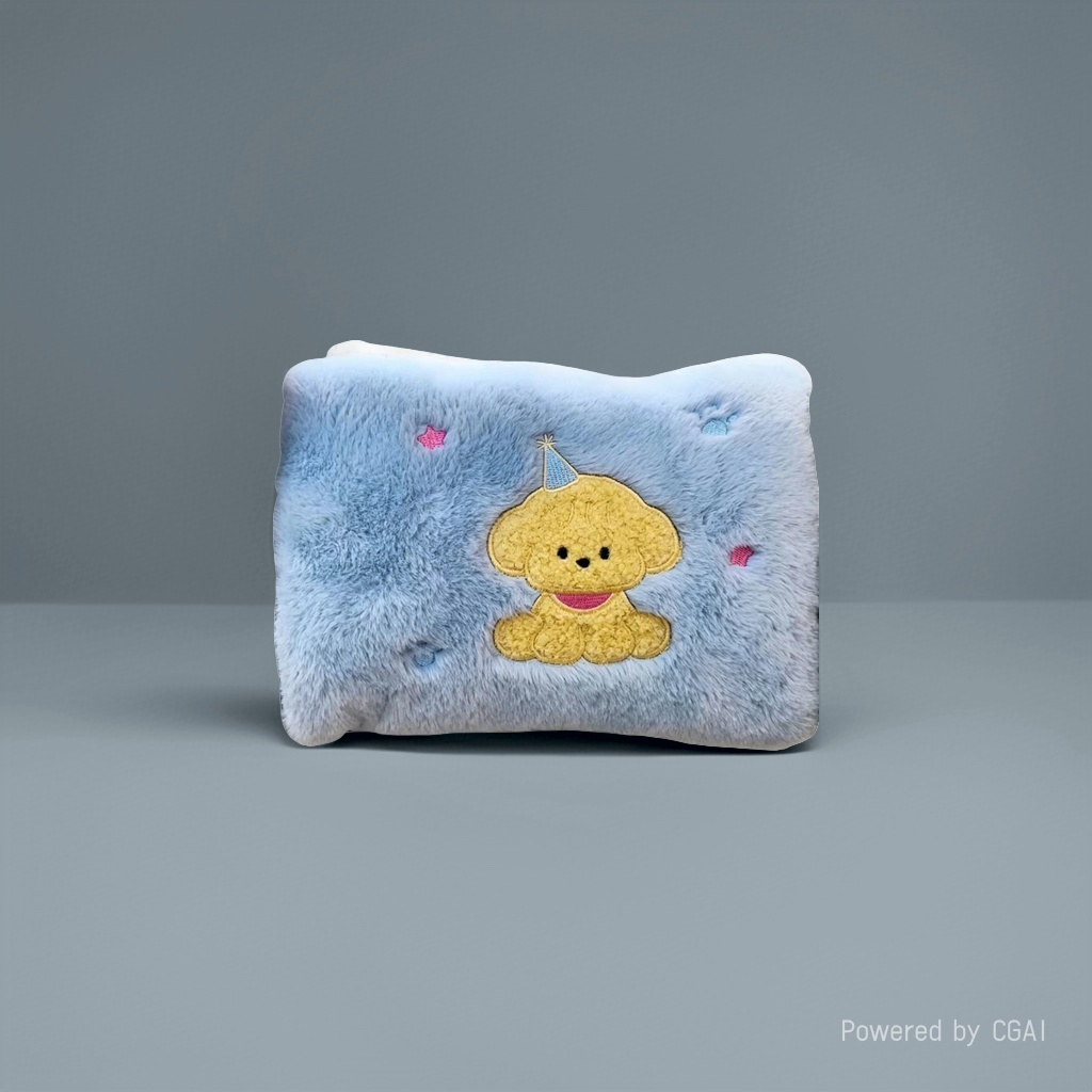 We offer a national standard hot water bag for recharging, a double-barrel hot water bag with cartoon patterns. It is sold directly by an international trade factory and can be customized Specification image
