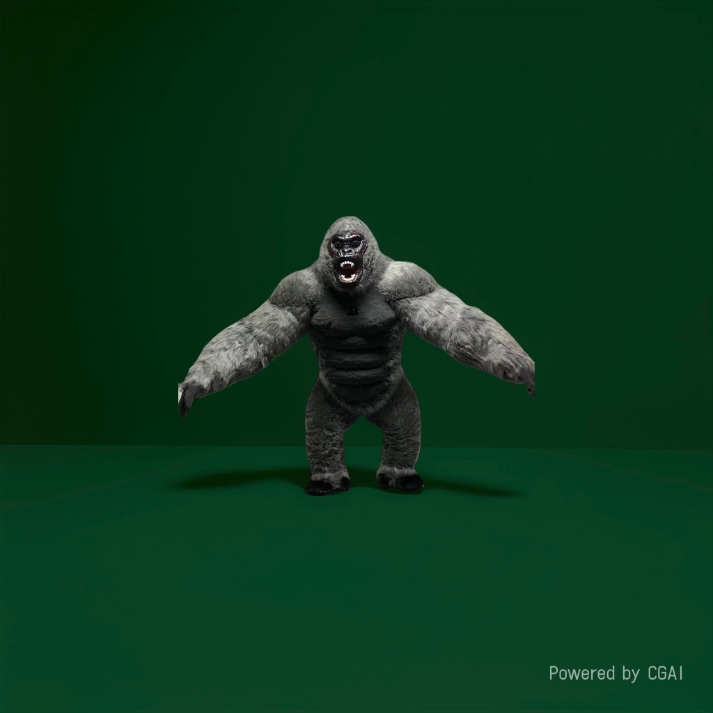 Inflatable gorilla costume Kapipala plush doll doll Crying doll star doll star soft cute plush