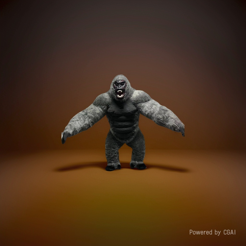 Inflatable gorilla costume Kapipala plush doll doll Crying doll star doll star soft cute plush Specification image