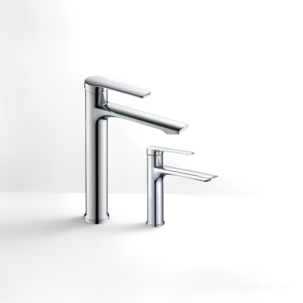 Faucet single hole - long plane 30 Specification image