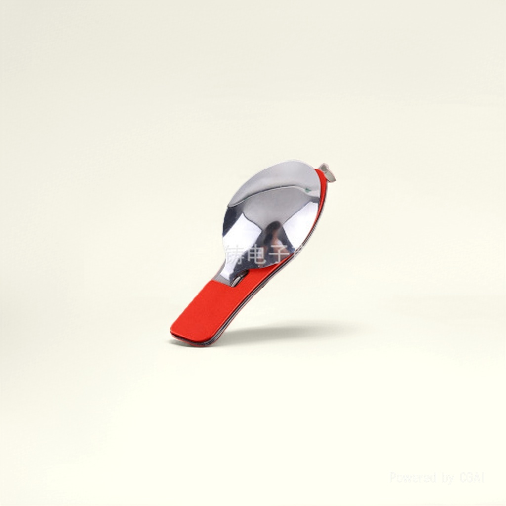 Metal twisted spoons and tableware gift box set, home creative kitchenware combination Specification image