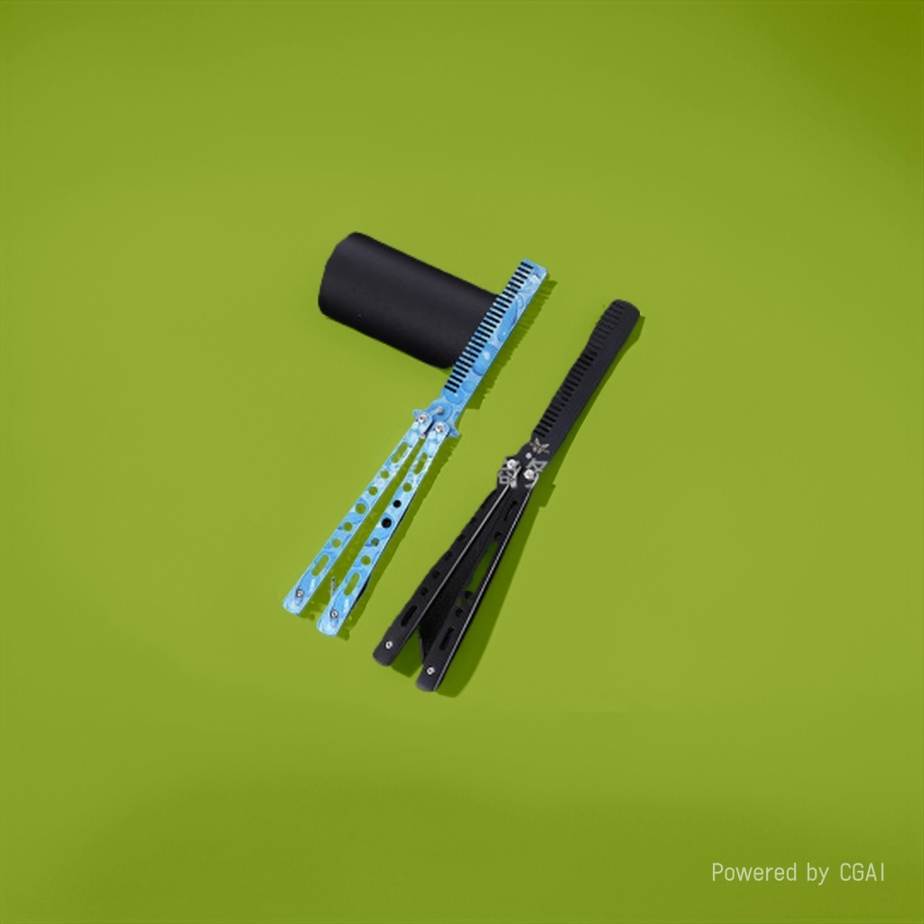 Factory direct supply of outdoor practice combs, practice knives, butterfly knives, folding butterfly combs, stainless steel swing knives, cogo combs