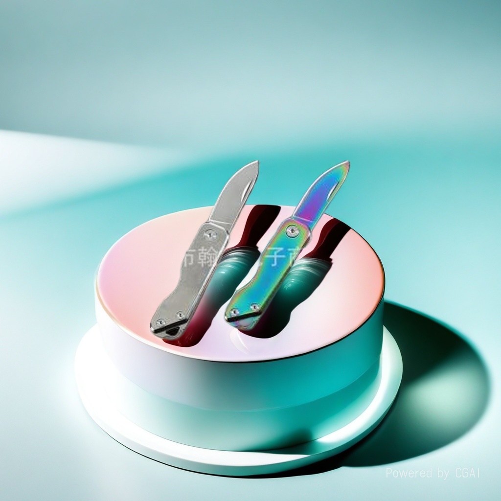 Delta claw knife, outdoor folding knife, small knife, triangular blade Application Scenario