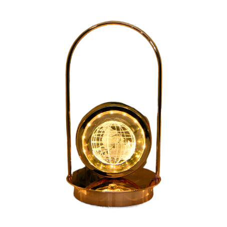 Golden Chinese-style night light table lamp, starry sky sunset lamp, decorative table lamp Item Picture
