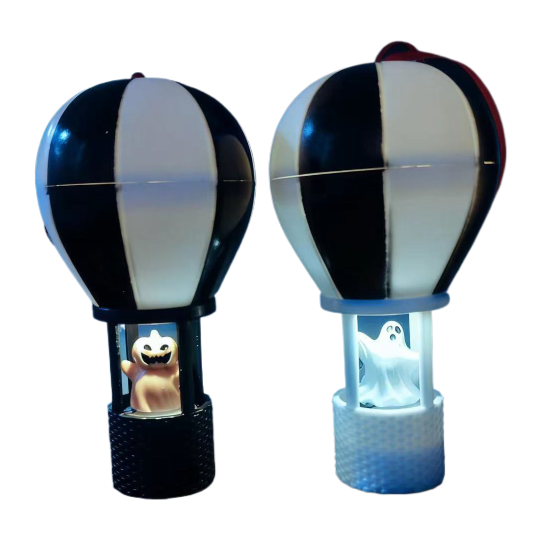 Halloween-themed hot air balloon decoration, night light ornaments, Halloween props Item Picture