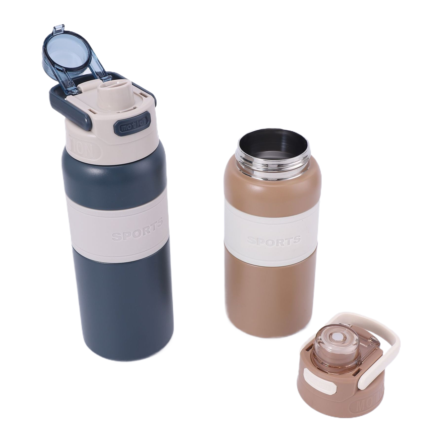 The new large-capacity insulated water cup is fashionable and fresh. It is simple and portable with a high level of appearance. It is a 600ml outdoor dual-purpose water cup for both cold and heat preservation Item Picture