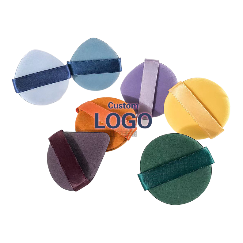 Customized double-sided non-latex air cushion powder puff, Beidou Qixing air cushion powder puff, dry and wet dual-purpose sponge powder puff, 095042781 Item Picture