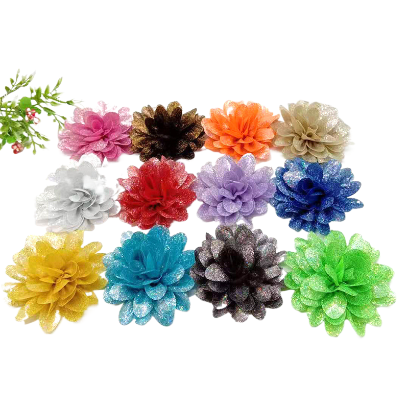 8cm small Daisy stamens, diy fabric flower hair accessory materials, clothing accessories, accessories and accessories