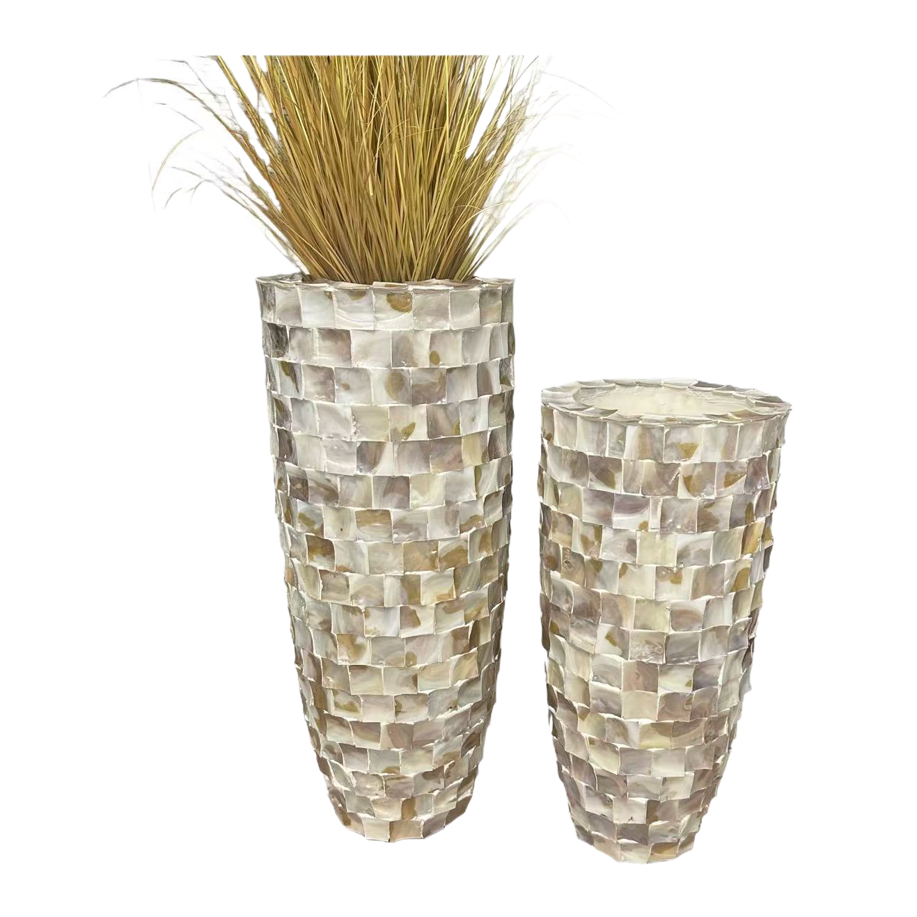 2026 New style magnesium oxide flower POTS, hotel and home decoration ornaments, ecological bottles, vases, simple and artistic ornaments Item Picture