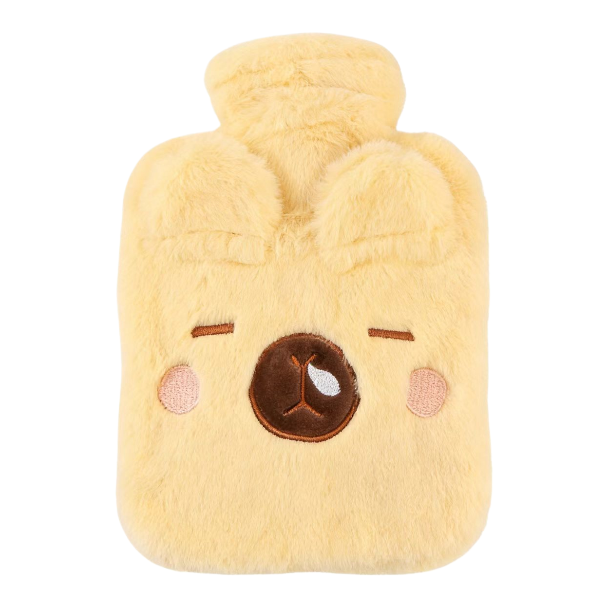 1000ML cartoon plush water filling style multi-color hot water bag factory direct sales, customizable Item Picture