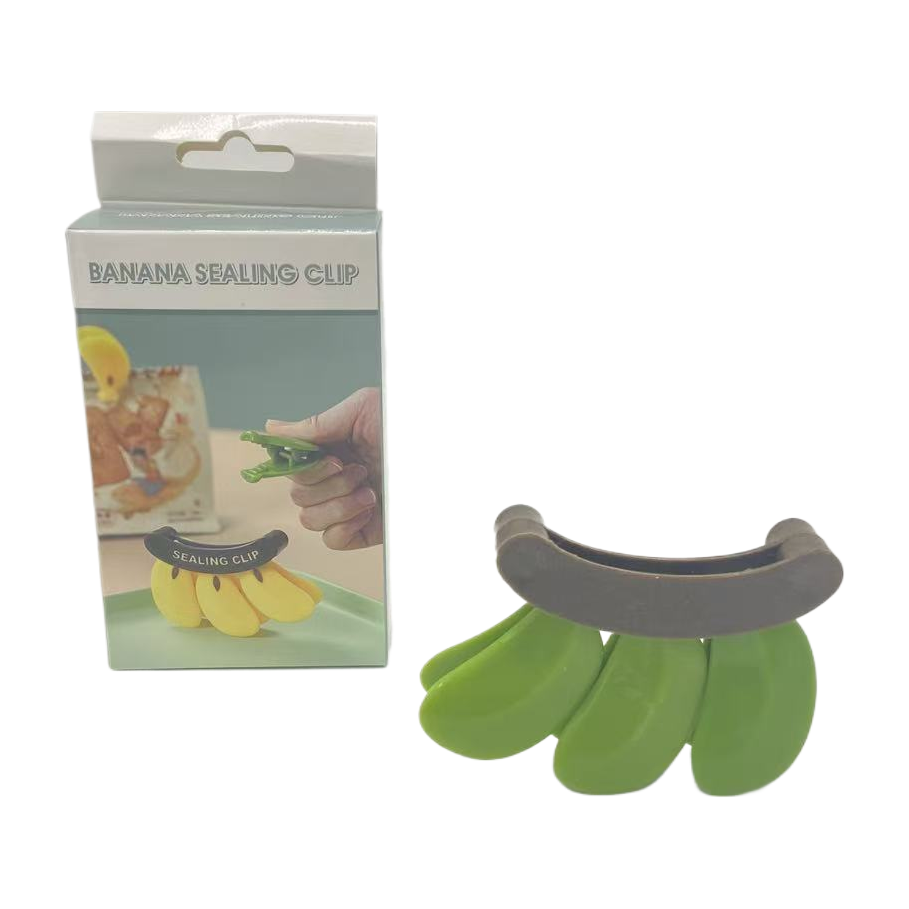 Banana sealing clip, magnetic fridge magnet, cute snack clip, household kitchen seasoning bag, food sealing clip Item Picture