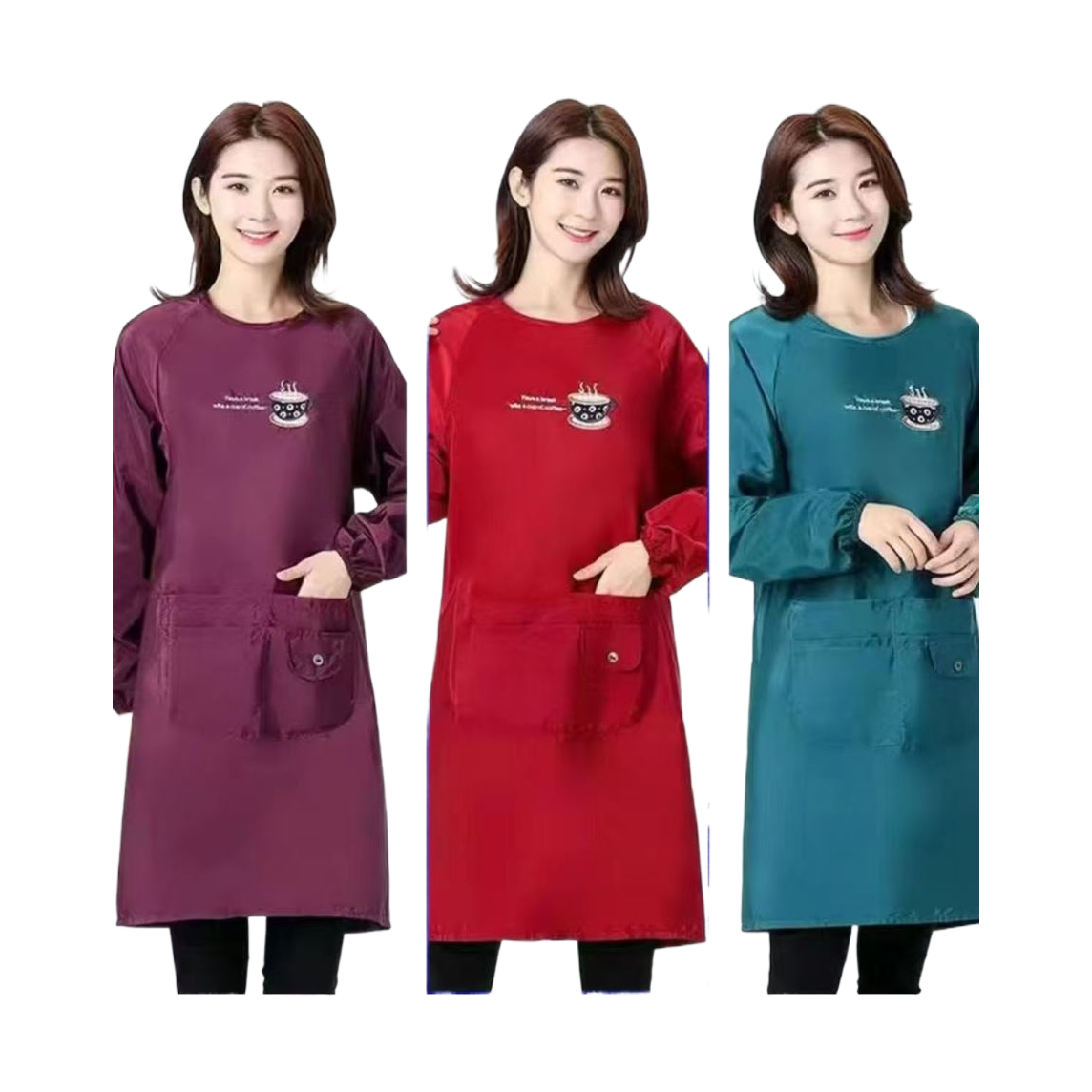 فالمالمئزر في المطبخ المنزلي هو يوم مقاوم للماء Item Picture