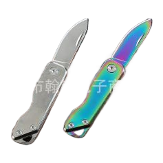 Delta claw knife, outdoor folding knife, small knife, triangular blade Item Picture