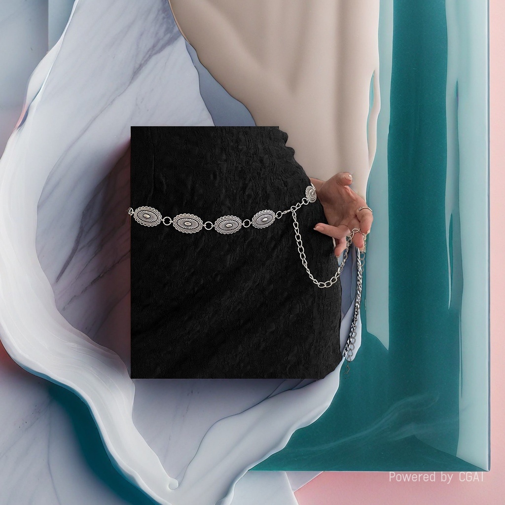 السراويل القصيرة المحملة بسلاسل السراويل القصيرة المحملة بسلاسل السراويل القصيرة المزينة بالأزياء Item Picture