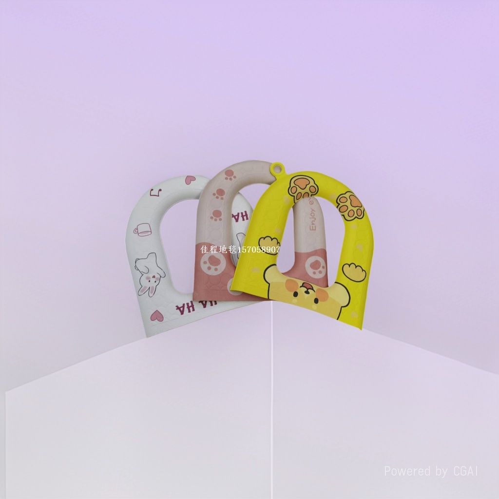 Cross-border toilet seat cushion, all-season universal toilet seat cushion, EVA washable waterproof cartoon printed toilet seat cushion, wholesale 090038513 Application Scenario