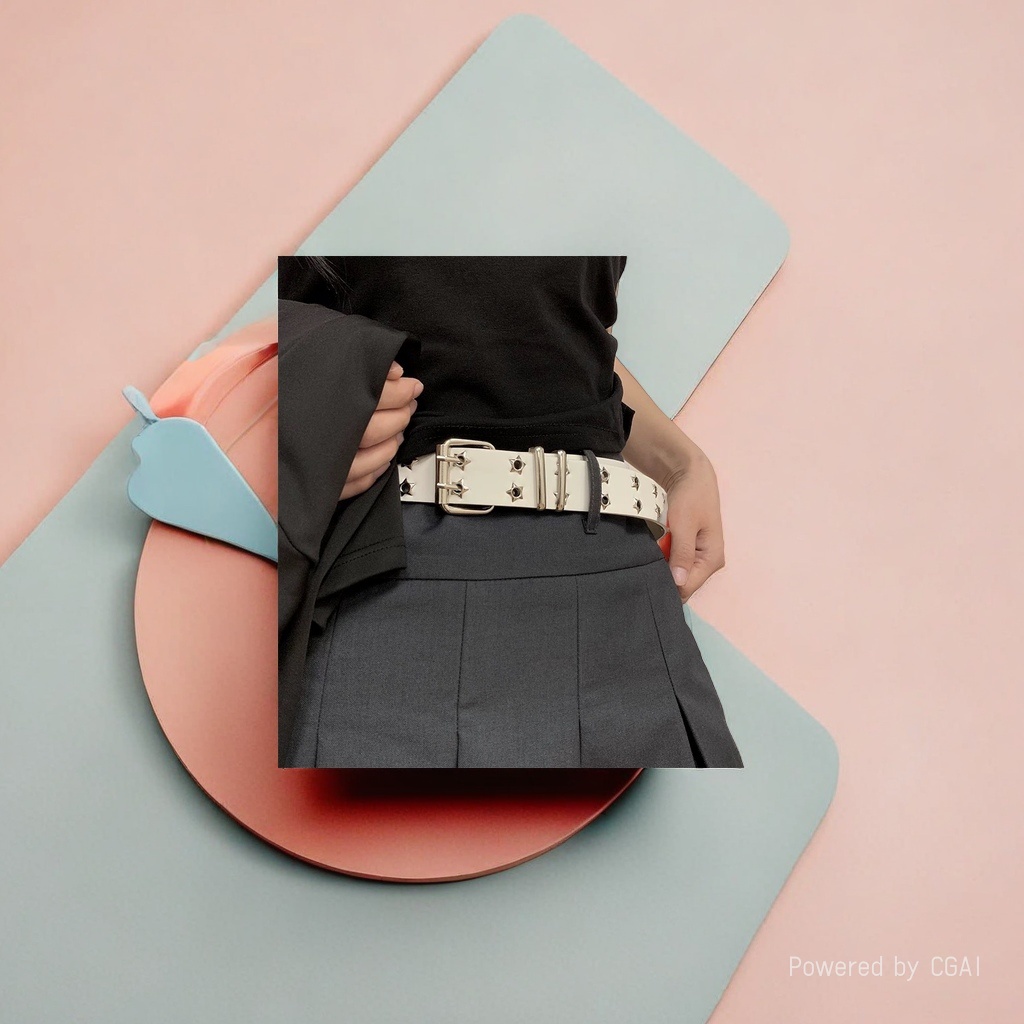 Classic belt, fashionable and simple business style, 100cm high-quality cowhide, durable and comfortable details Picture