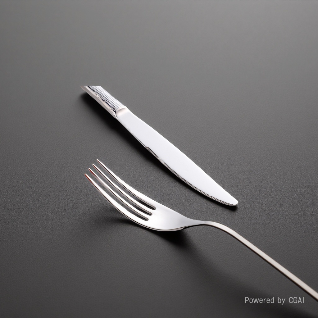Silver Dragon Egg Stainless Steel knife, fork and tableware Cross-border Bestseller Western cuisine knife, fork and spoon set Application Scenario