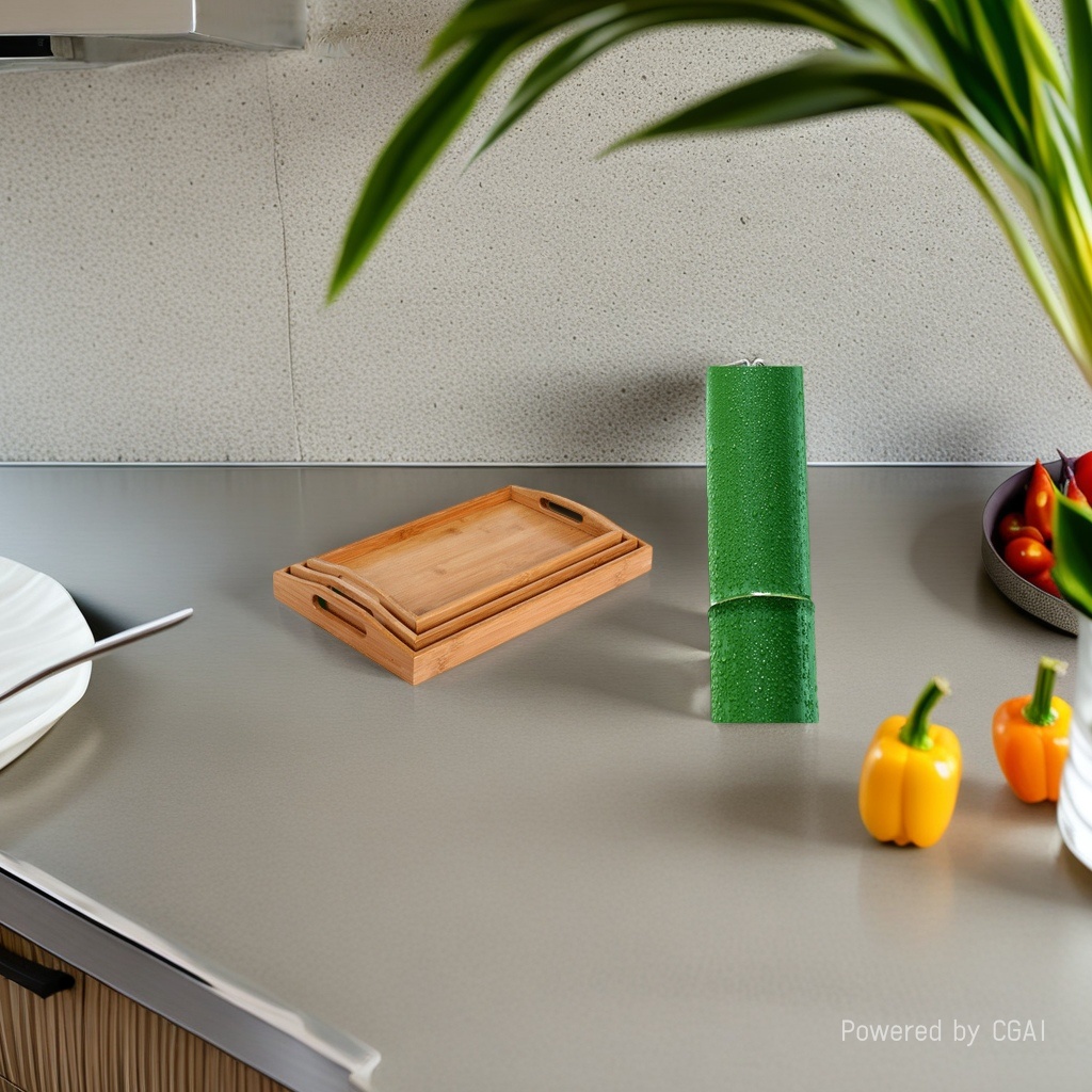 Bamboo rectangular hotel bamboo trays, tea plates, household daily fruit tableware, tea sets, bamboo plates Specification image