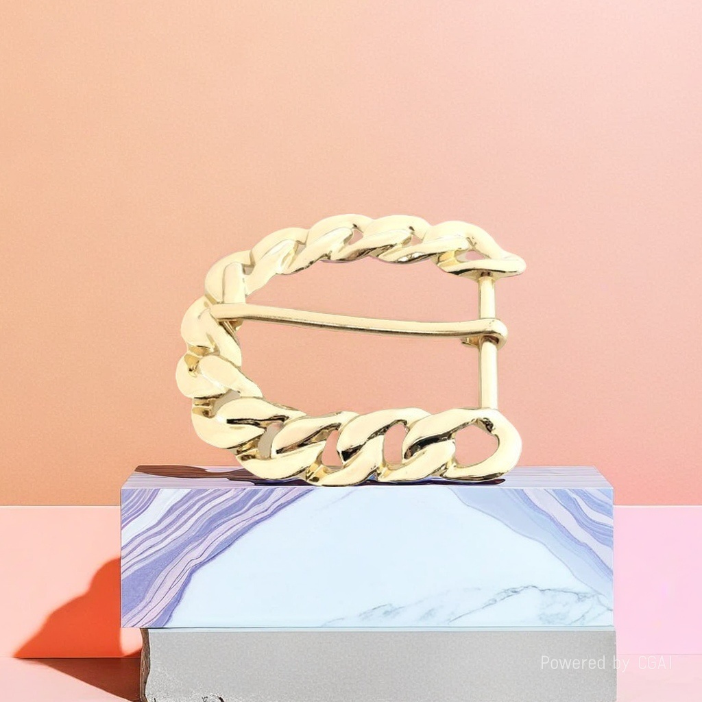Zinc alloy belt buckle decorative belt, 18cm fashionable and simple men's belt 11 Specification image