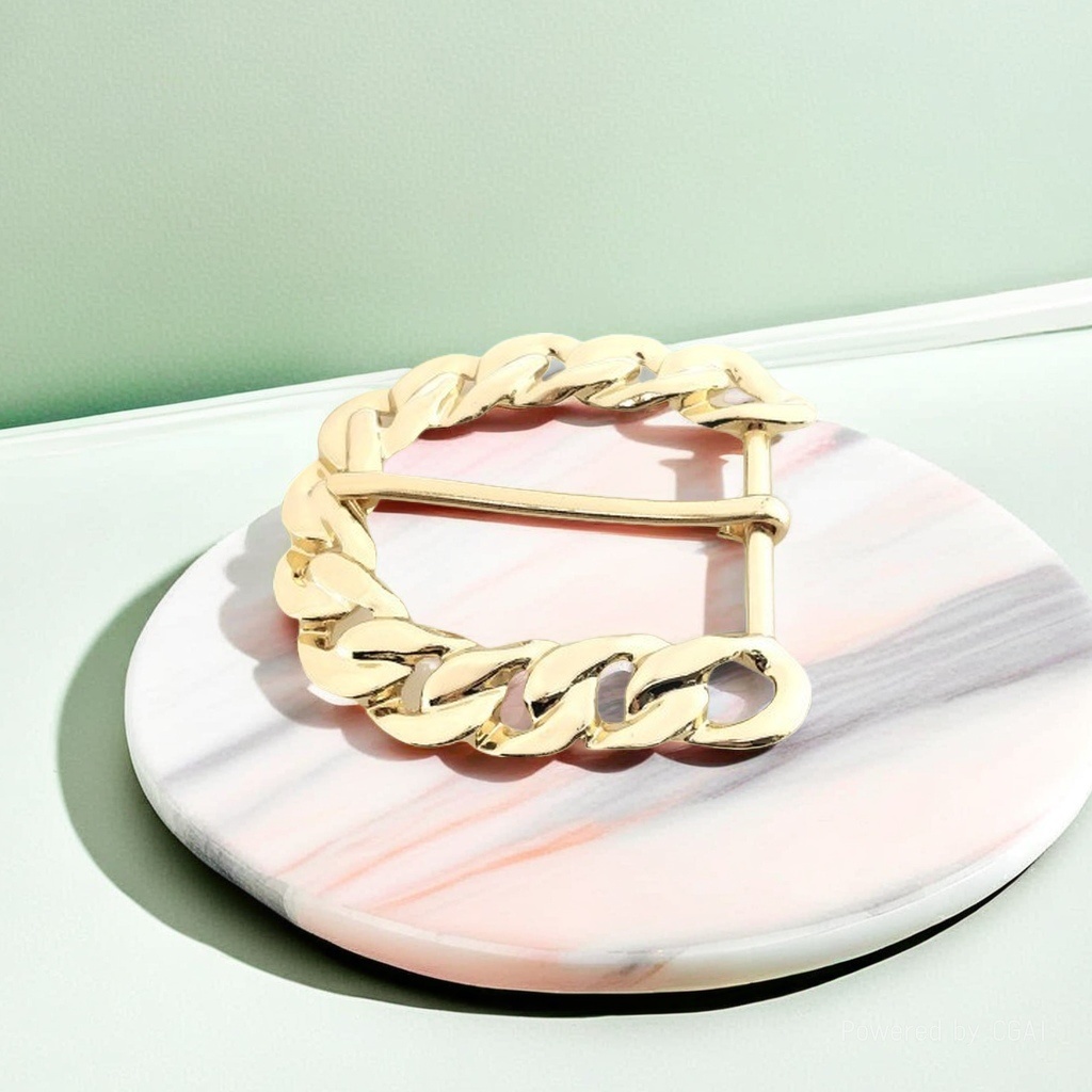 Zinc alloy belt buckle decorative belt, 18cm fashionable and simple men's belt 11 details Picture
