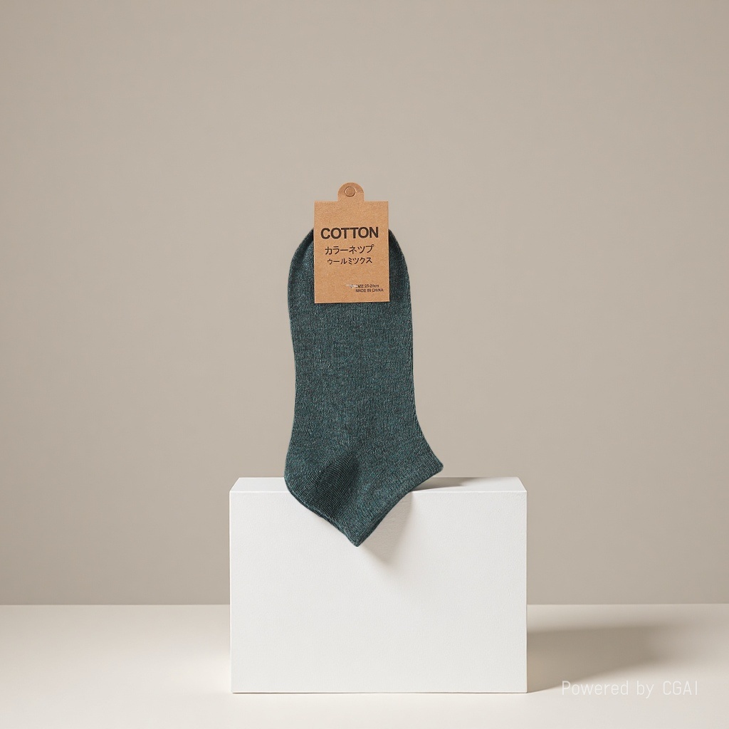Trendy casual sports cotton socks for men and women, long, breathable and comfortable disposable socks Specification image
