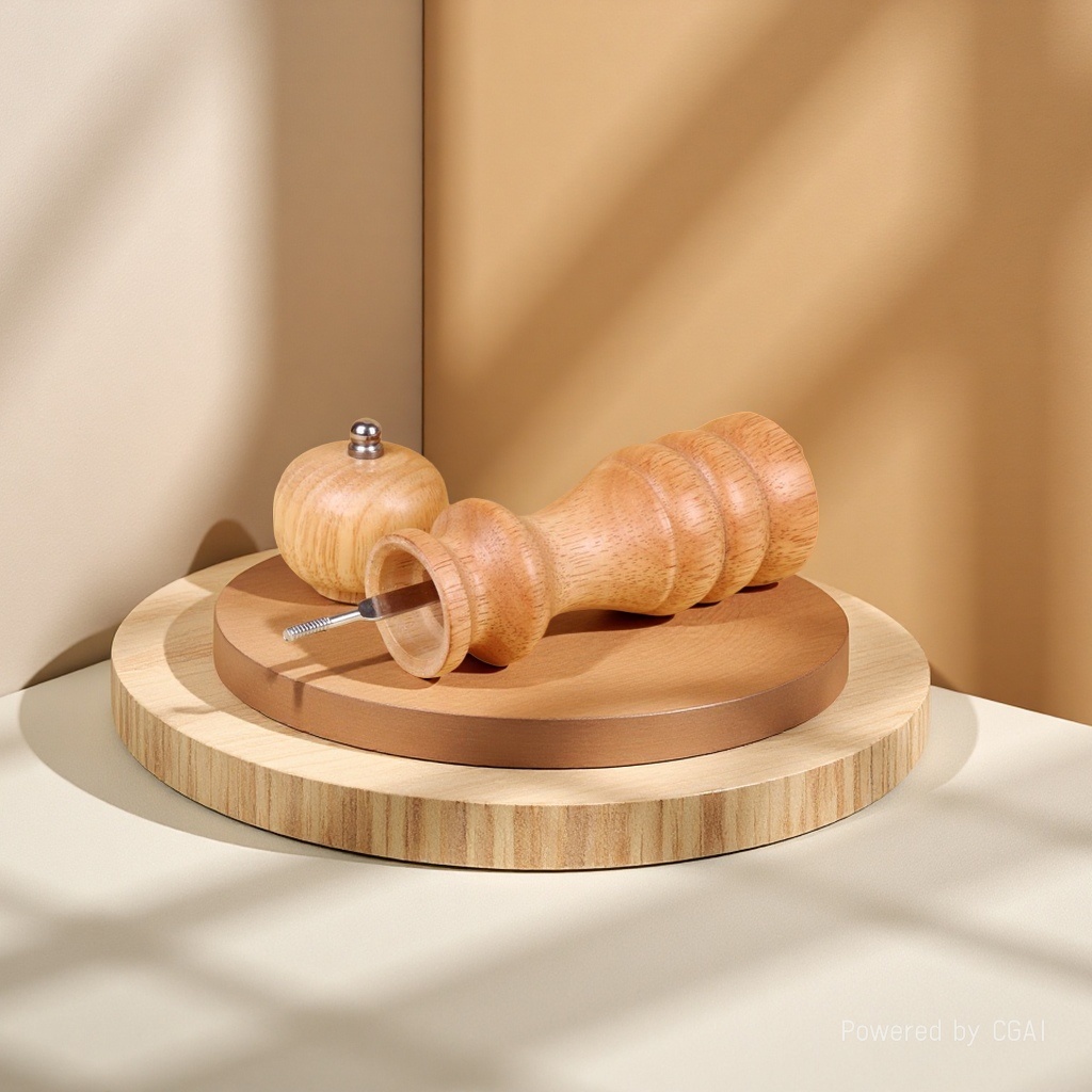 High-quality wooden pepper grinder, salt shaker, salt shaker, wooden metal movement grinder wholesale 094557909 Application Scenario