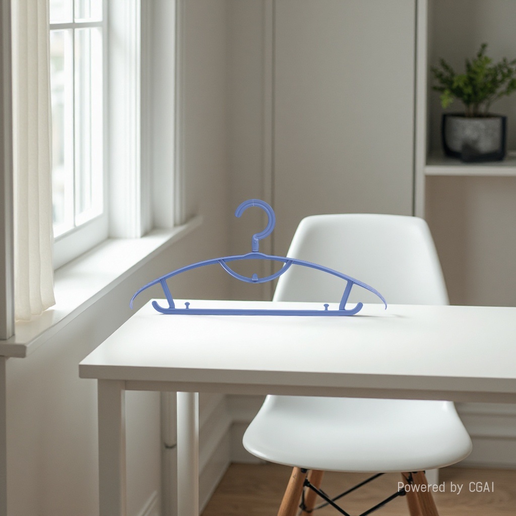 Colorful thickened and thickened clothes hanger, seamless shoulder corner protection, dry and wet dual-purpose drying rack, adult wide-shoulder simple coat support Specification image