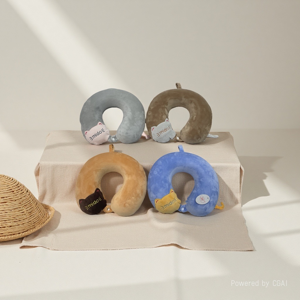 Customized plush toy chair, simulated neck pillow, plush toy 180g, soft and cute, customizable details Picture