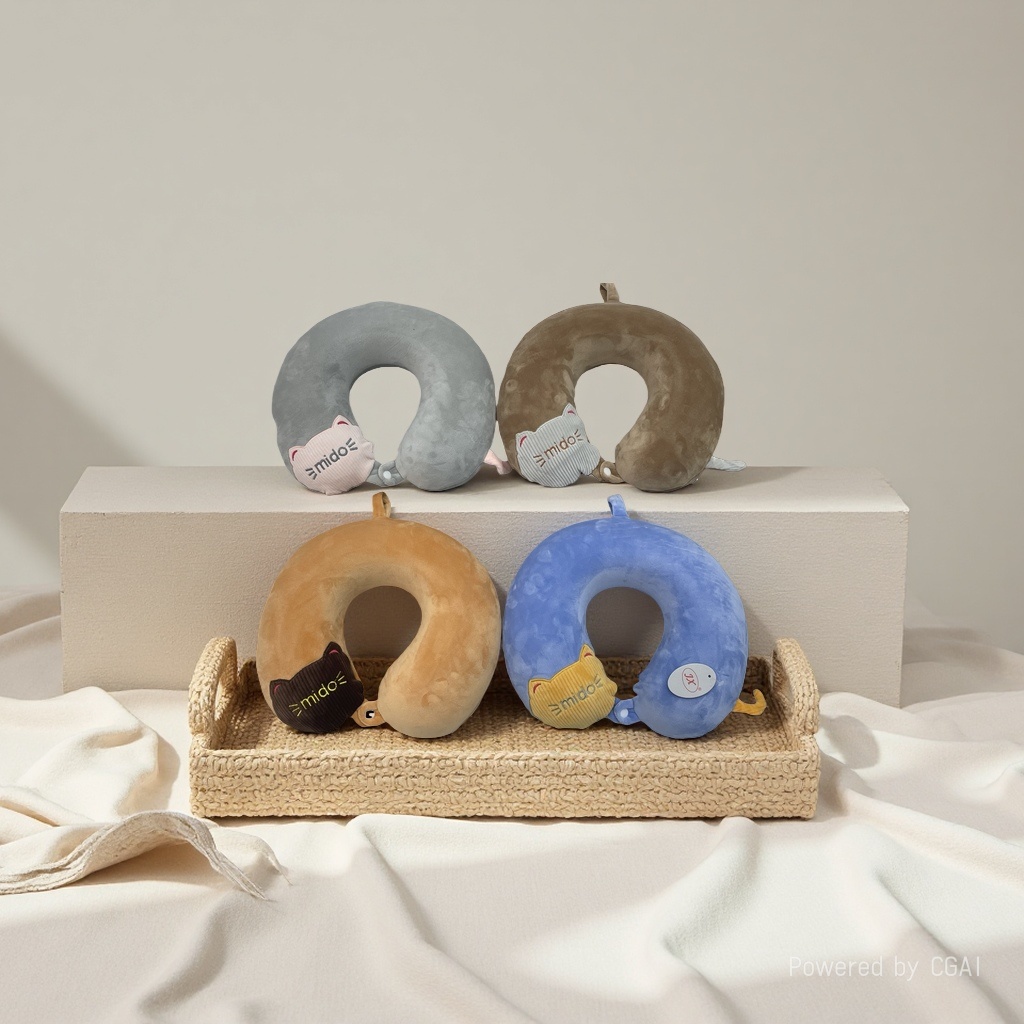 Customized plush toy chair, simulated neck pillow, plush toy 180g, soft and cute, customizable Specification image