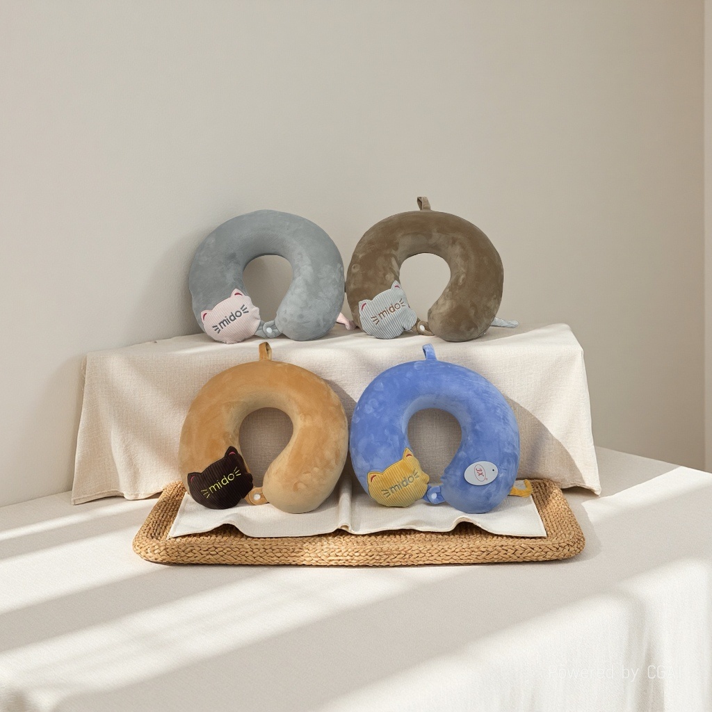 Customized plush toy chair, simulated neck pillow, plush toy 180g, soft and cute, customizable